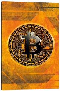 Inspirational Wall Art Bitcoin Picture Motivational Hodl Crypto Btc Painting on Canvas Modern Inspiration Motivation Inspire Postes Prints Cryptocurrency Trader Hodler Artwork for Office